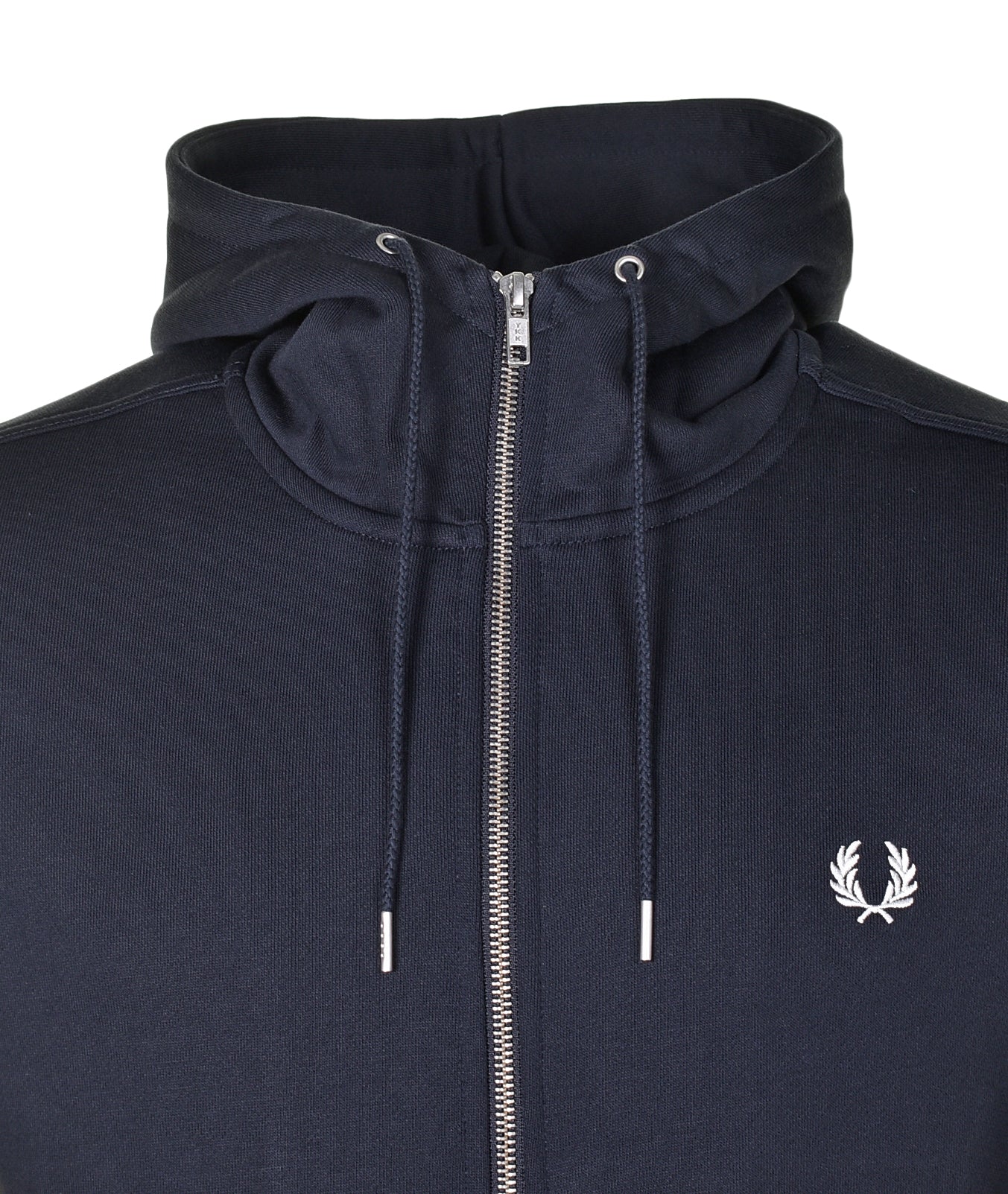 Hooded Zip Through Sweatshirt Navy