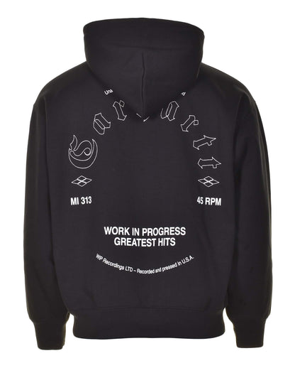 Hooded Greatest Hits Sweat Black