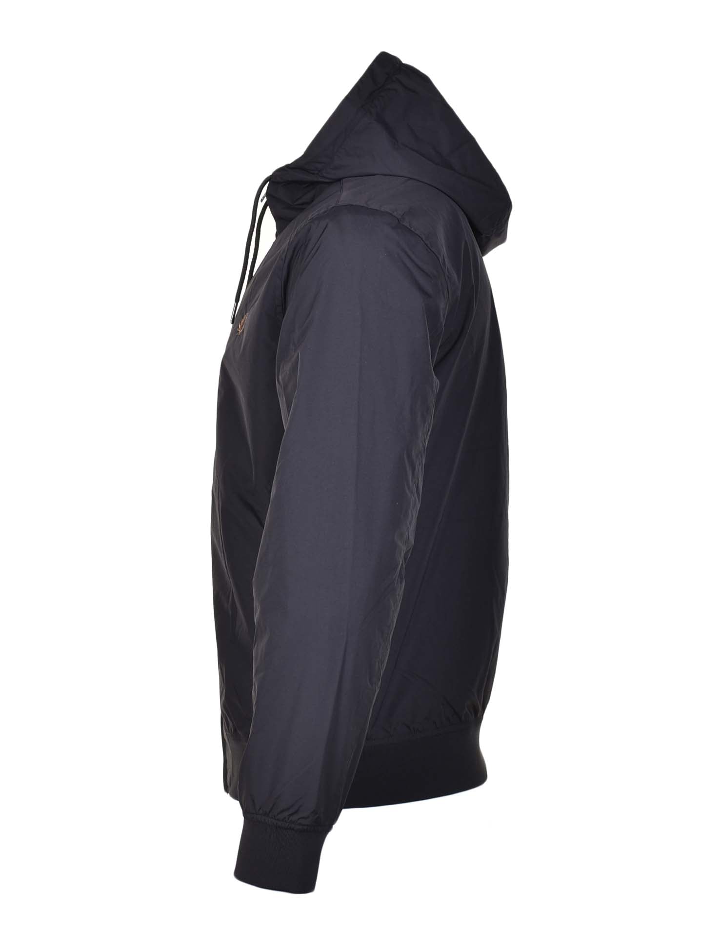 The Hooded Brentham Jacket Black