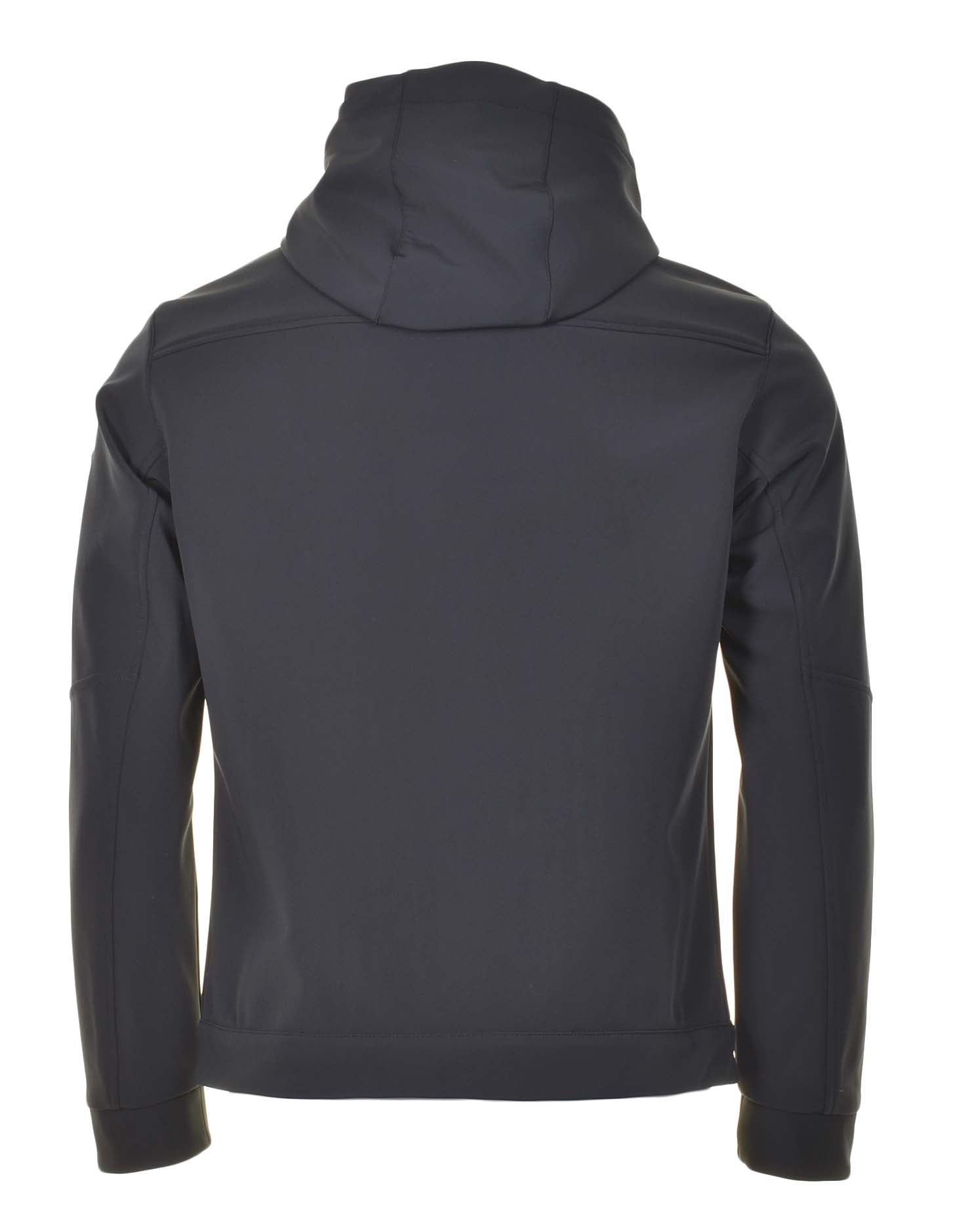 Hooded Softshell Jacket Black