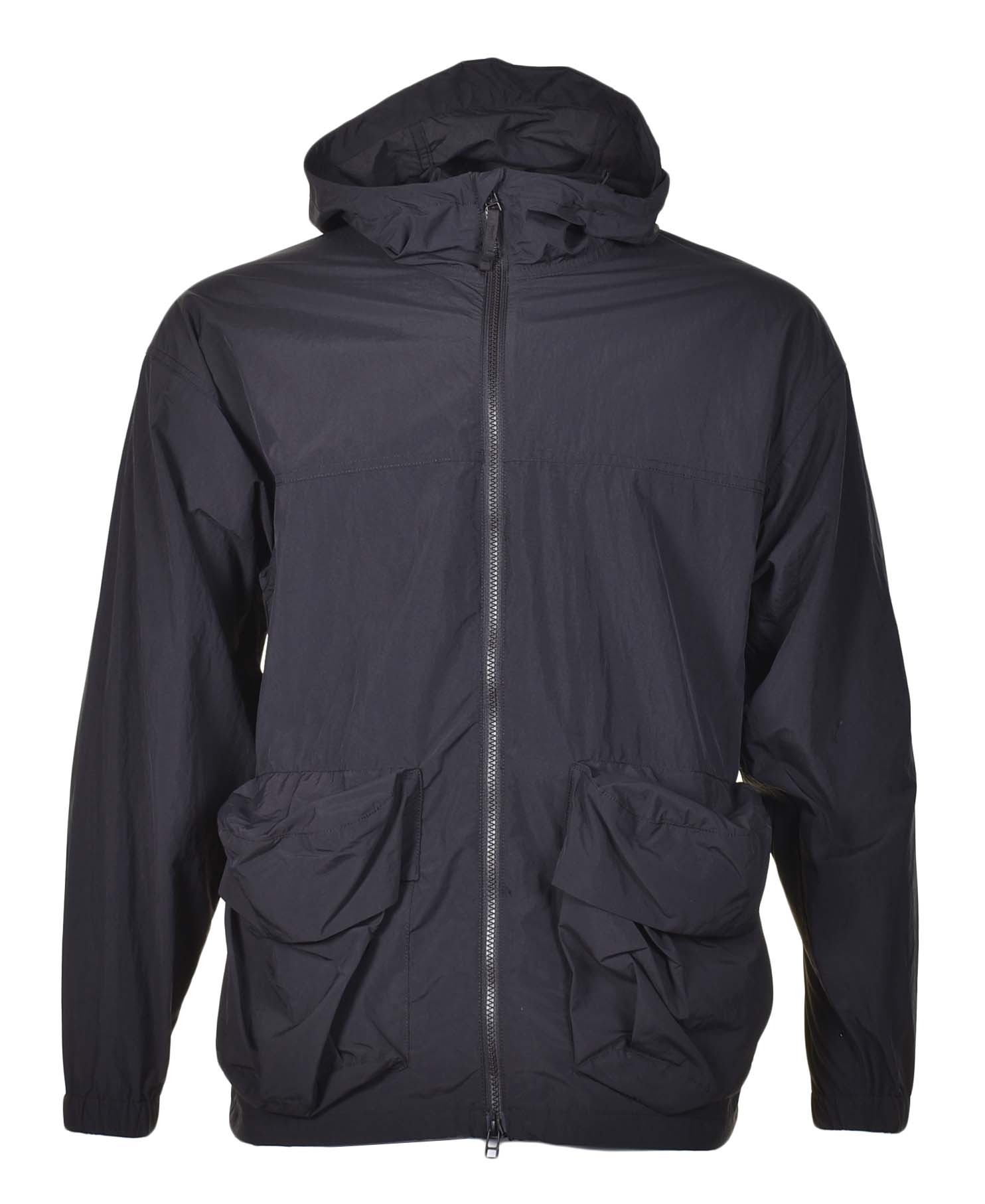 Nylon Tussah Jacket Black