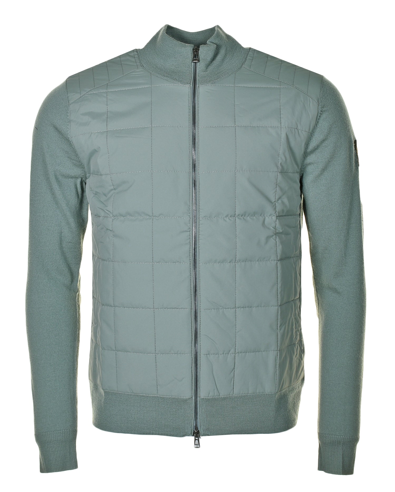 Kelbrook Zip Cardigan Mineral Green