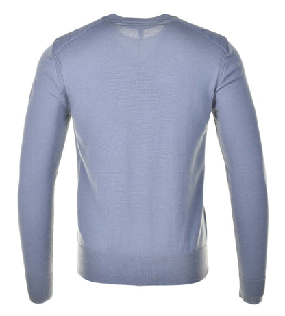 Kerrigan Crew Neck Jumper Blue Flint