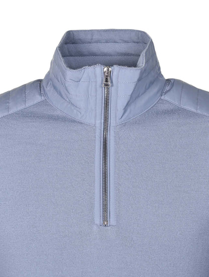 Kilmington Quarter Zip Blue Flint