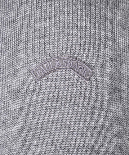 Knitted Typhoon 2000 Half Zip Grey