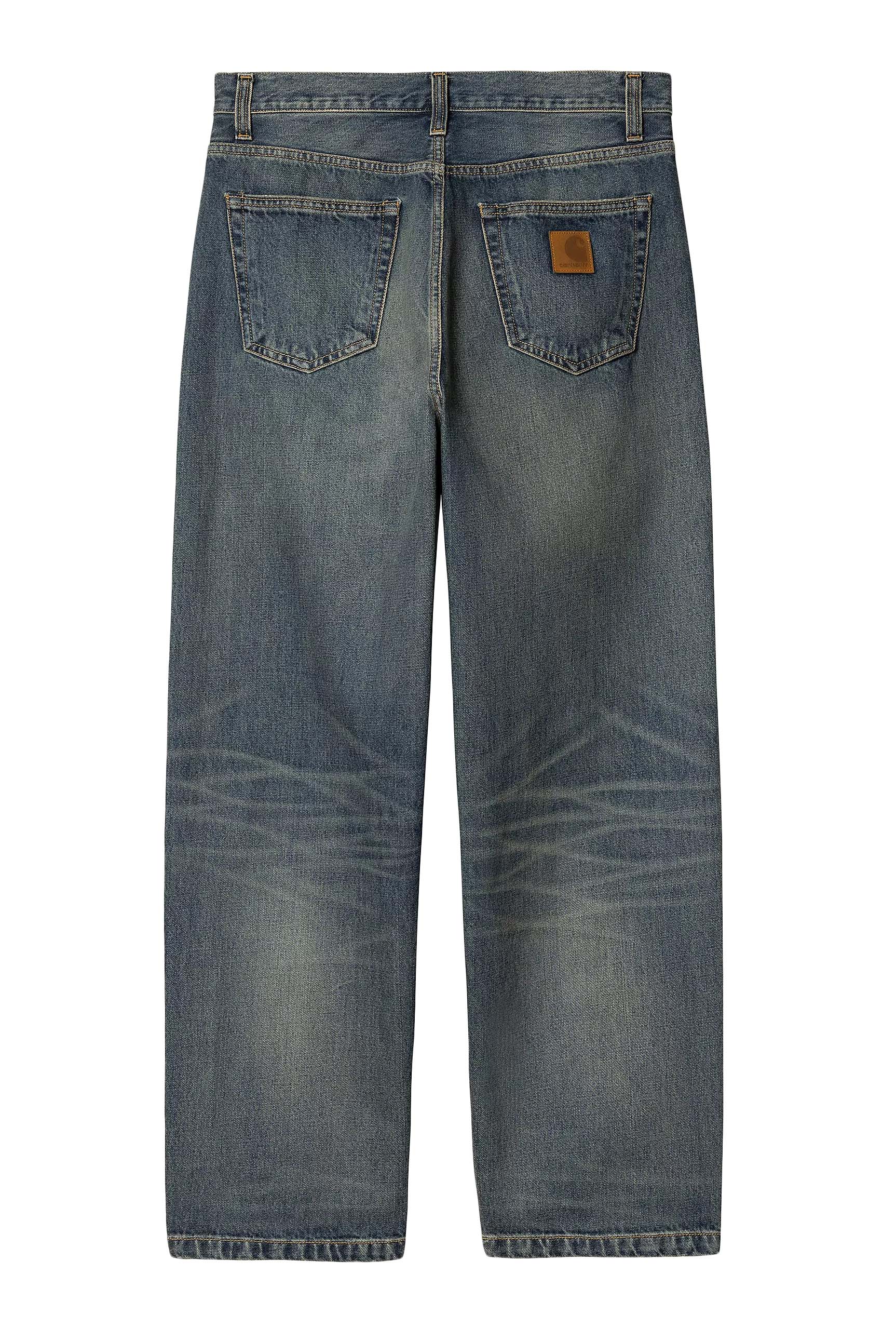 Landon Pant Denim Blue Worn Used Wash