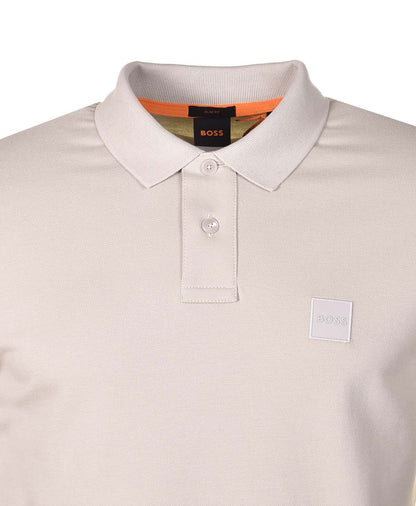 Passerby Long Sleeve Polo Shirt 271 Light Beige