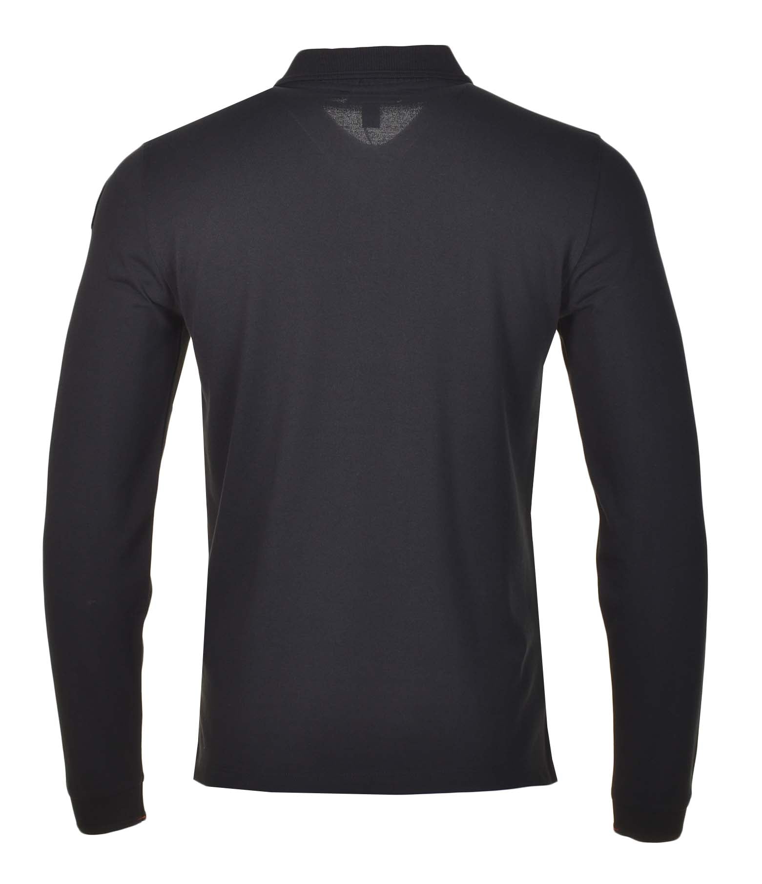 Oberon Long Sleeve Polo Black