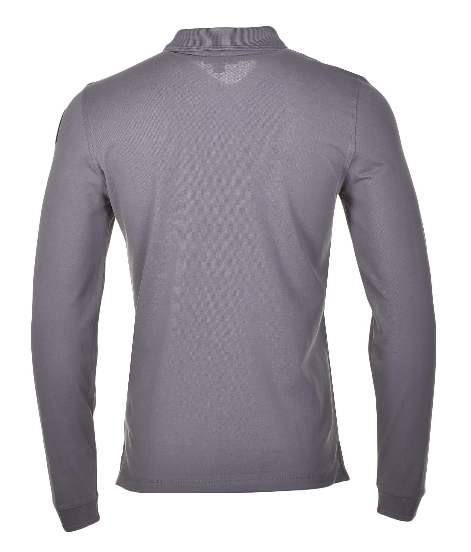 Oberon Long Sleeve Polo Gargoyle