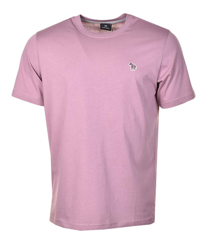 Regular Fit Zebra T Shirt 55 Mauve