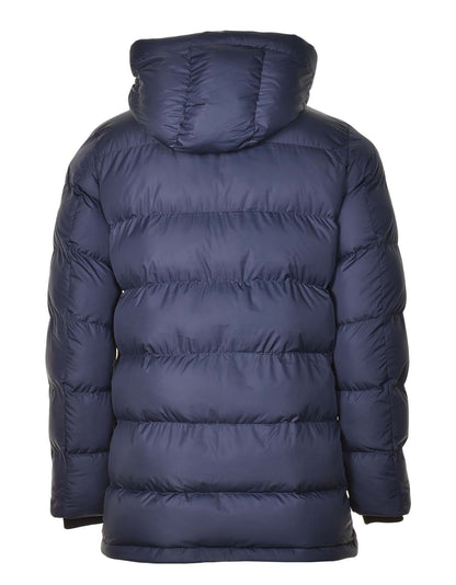 Ravine Mid Length Puffer Jacket Navy