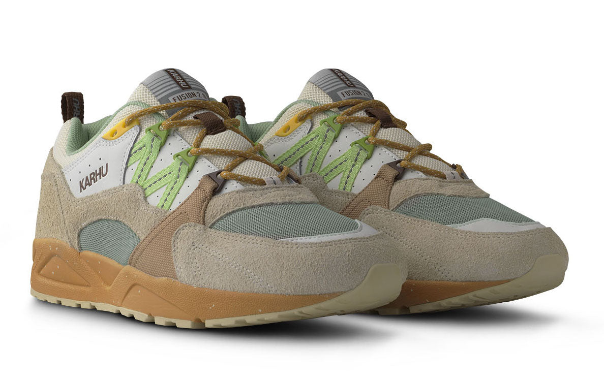 Fusion 2.0 Trainers Molkky Turtledove Shadow Lime