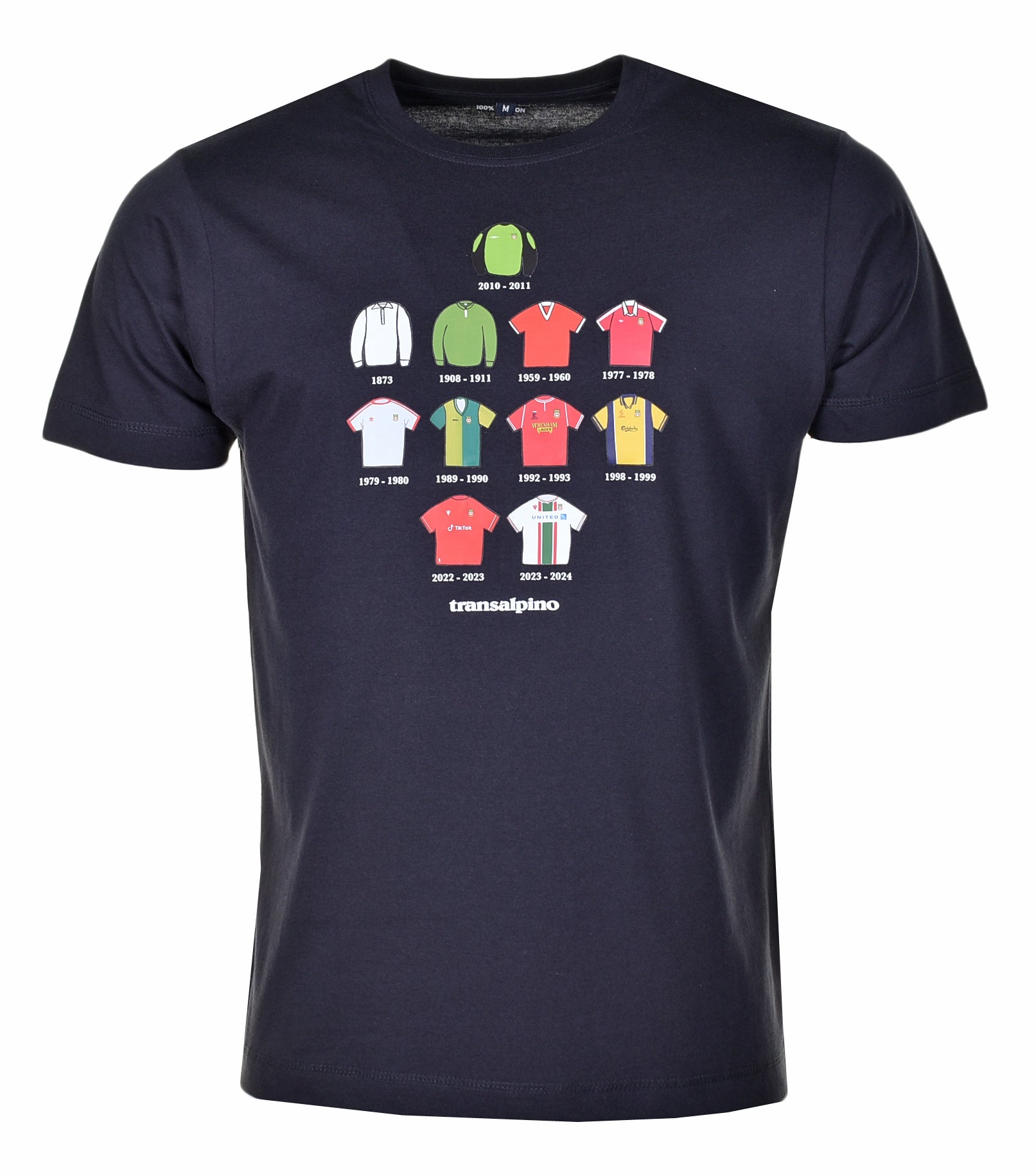 Wrexham T Shirt Navy