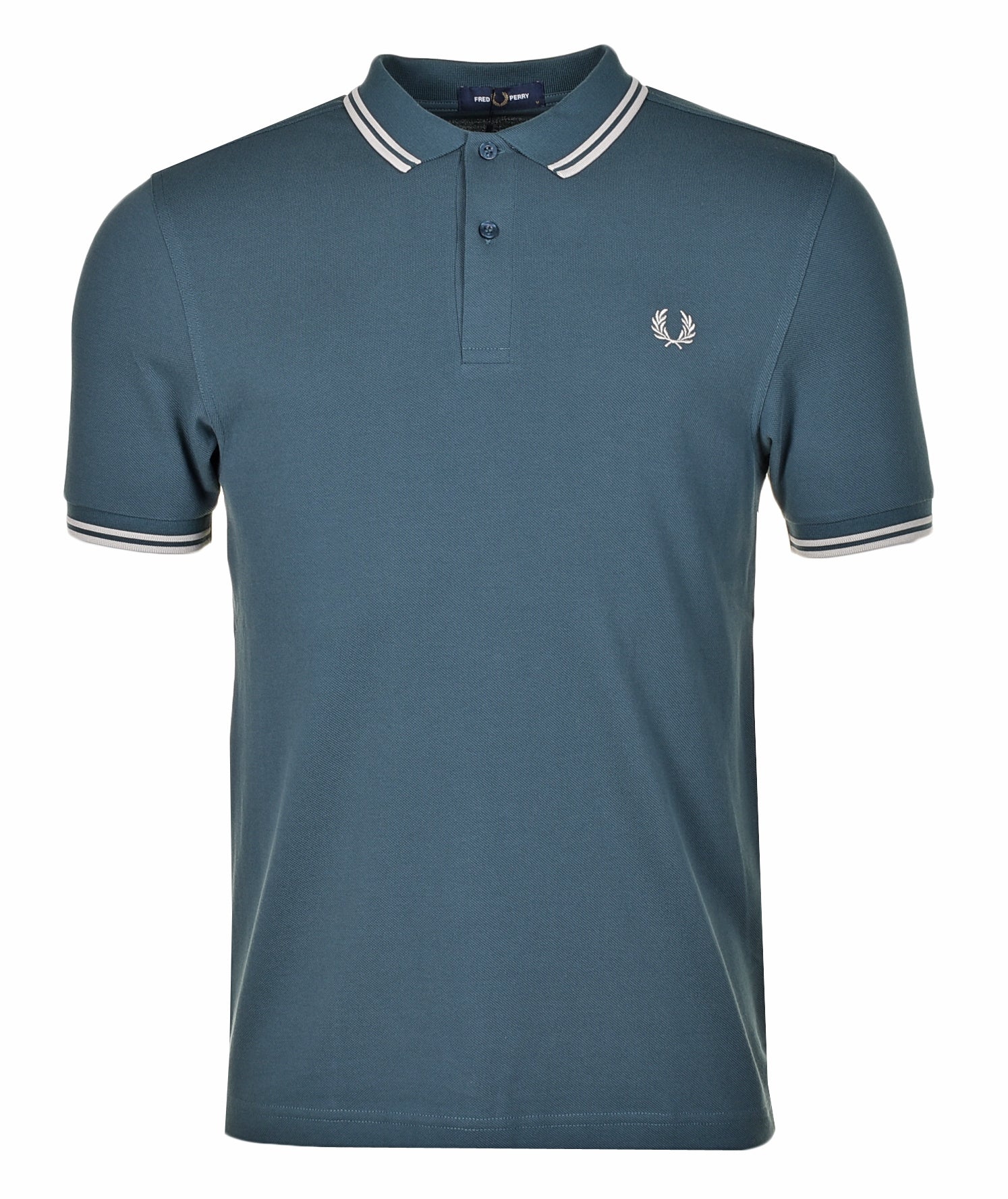 Fred Perry Twin Tipped Polo Shirt Petrol Blue – Ragazzi Clothing