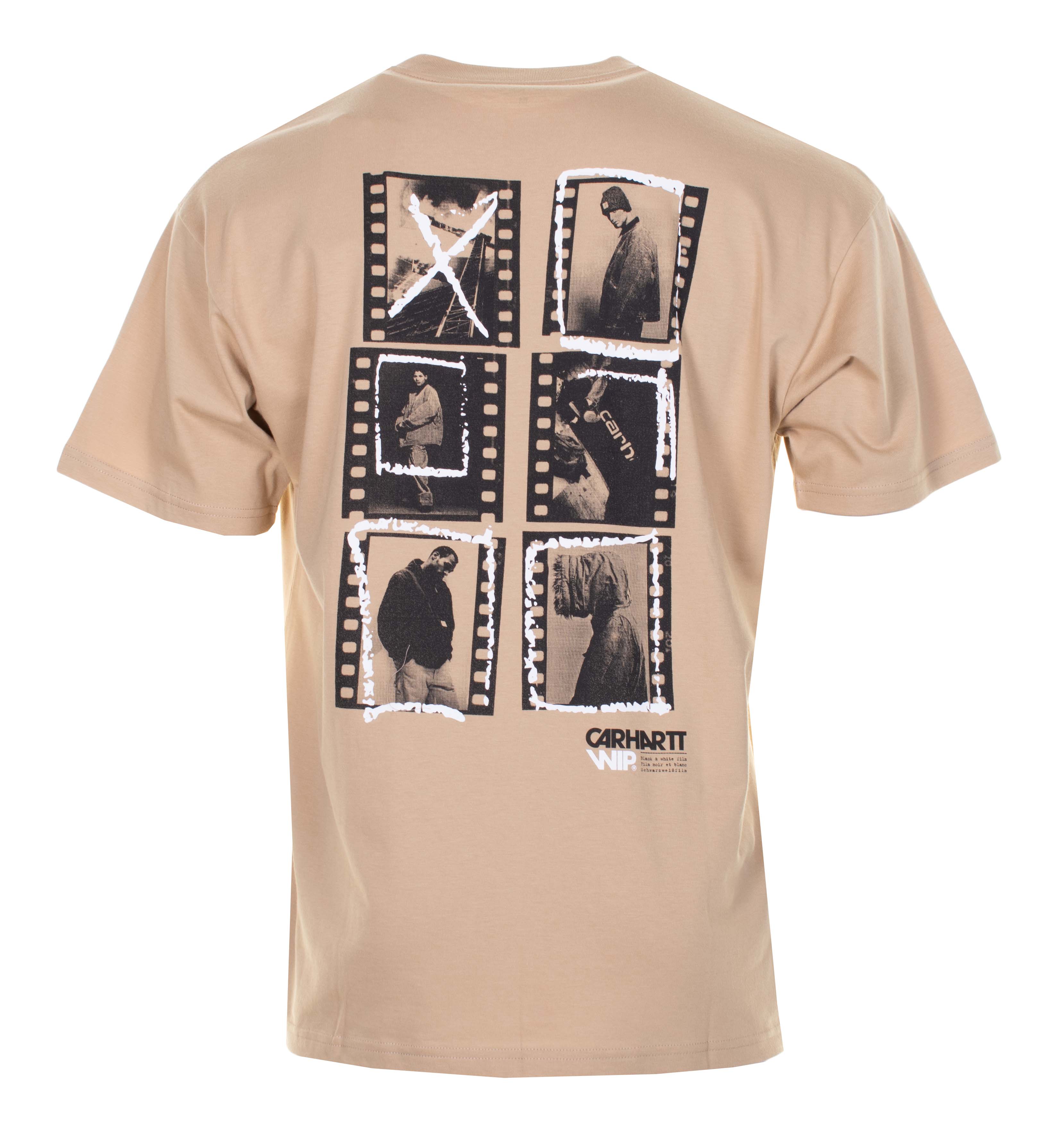 Short Sleeve Contact Sheet T Shirt Sable