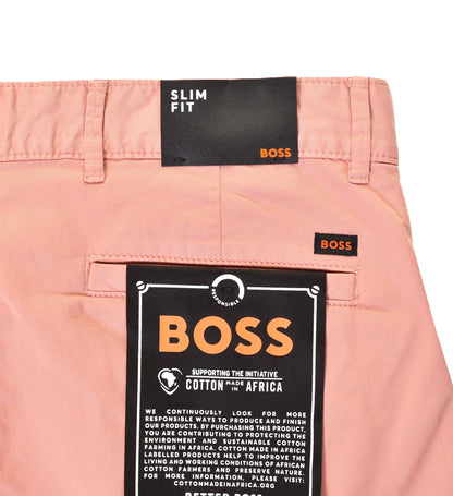 Chino Slim Shorts Open Pink