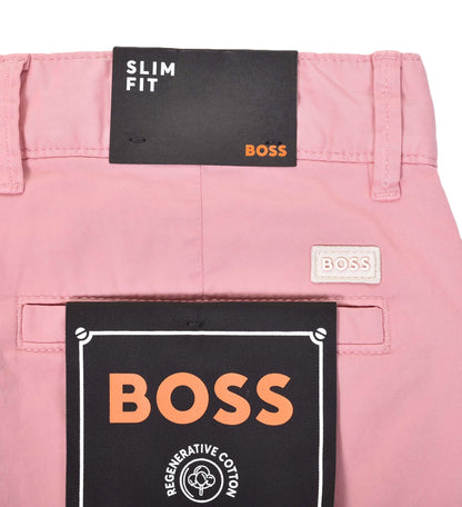 Chino Slim Shorts Open Pink