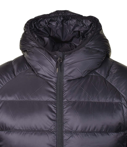 Arial Lightweight Hooded Down Jacket Black