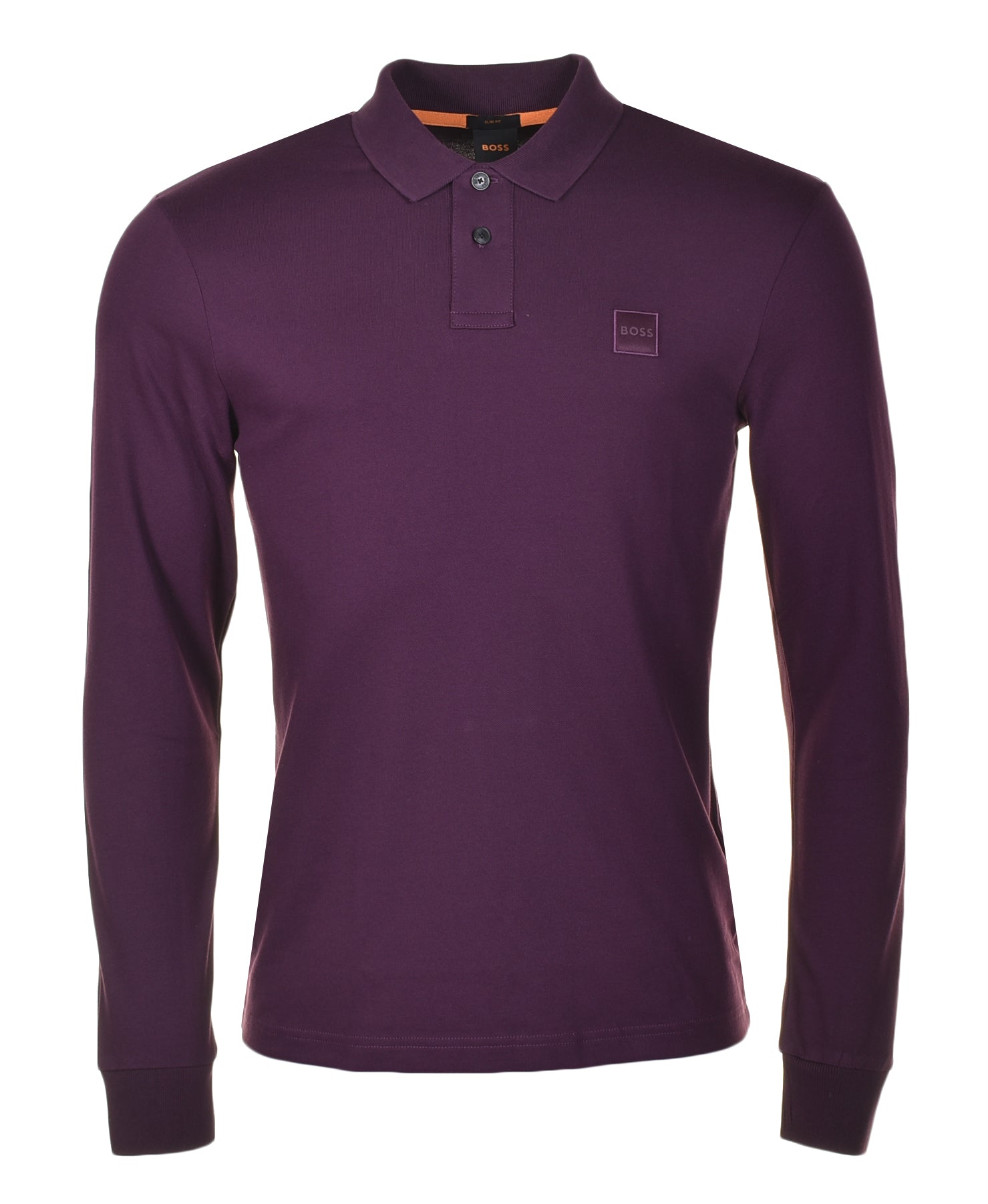 Passerby Long Sleeve Polo Shirt Medium Purple