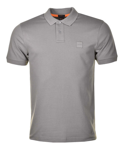 BOSS Passenger Poilo Shirt in light grey