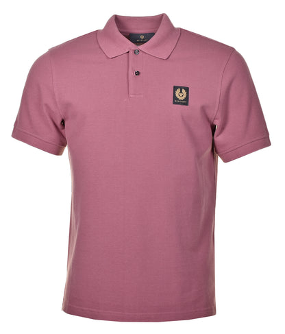 Short Sleeve Polo Shirt Mulberry