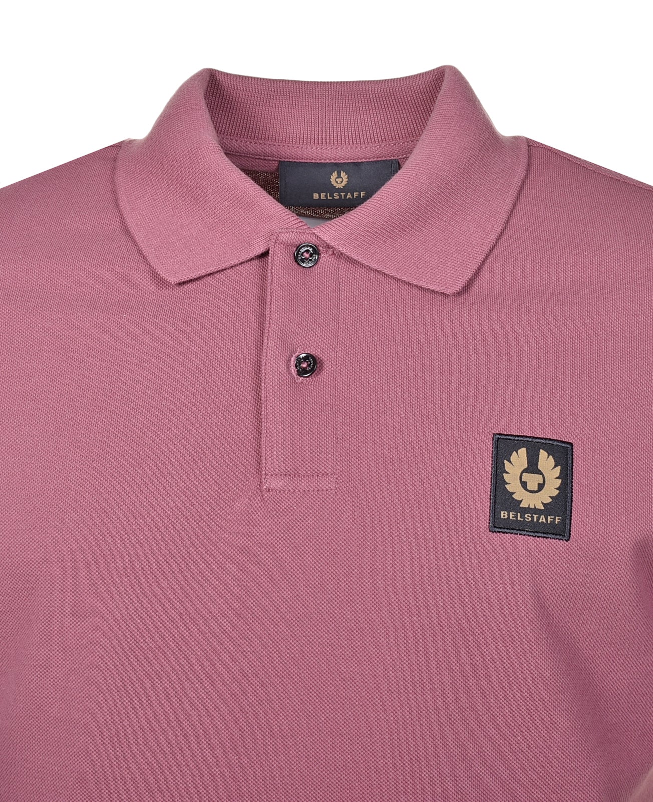 Short Sleeve Polo Shirt Mulberry