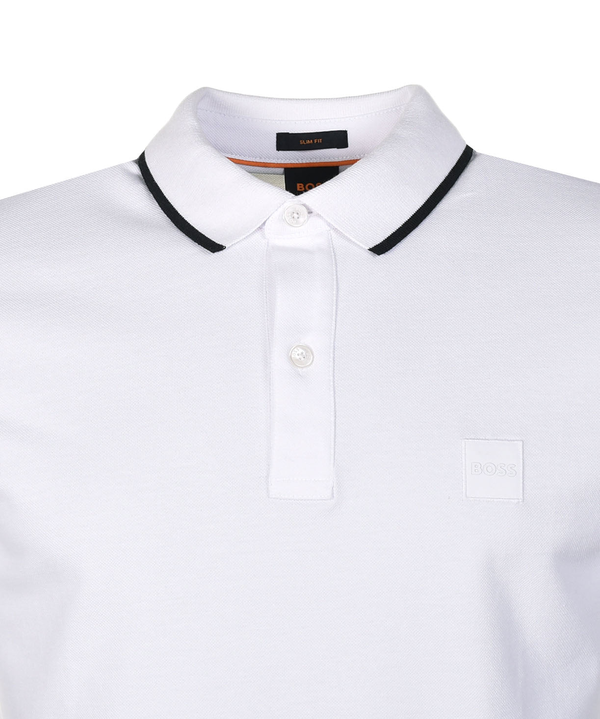 Passertip Short Sleeve Polo Shirt White