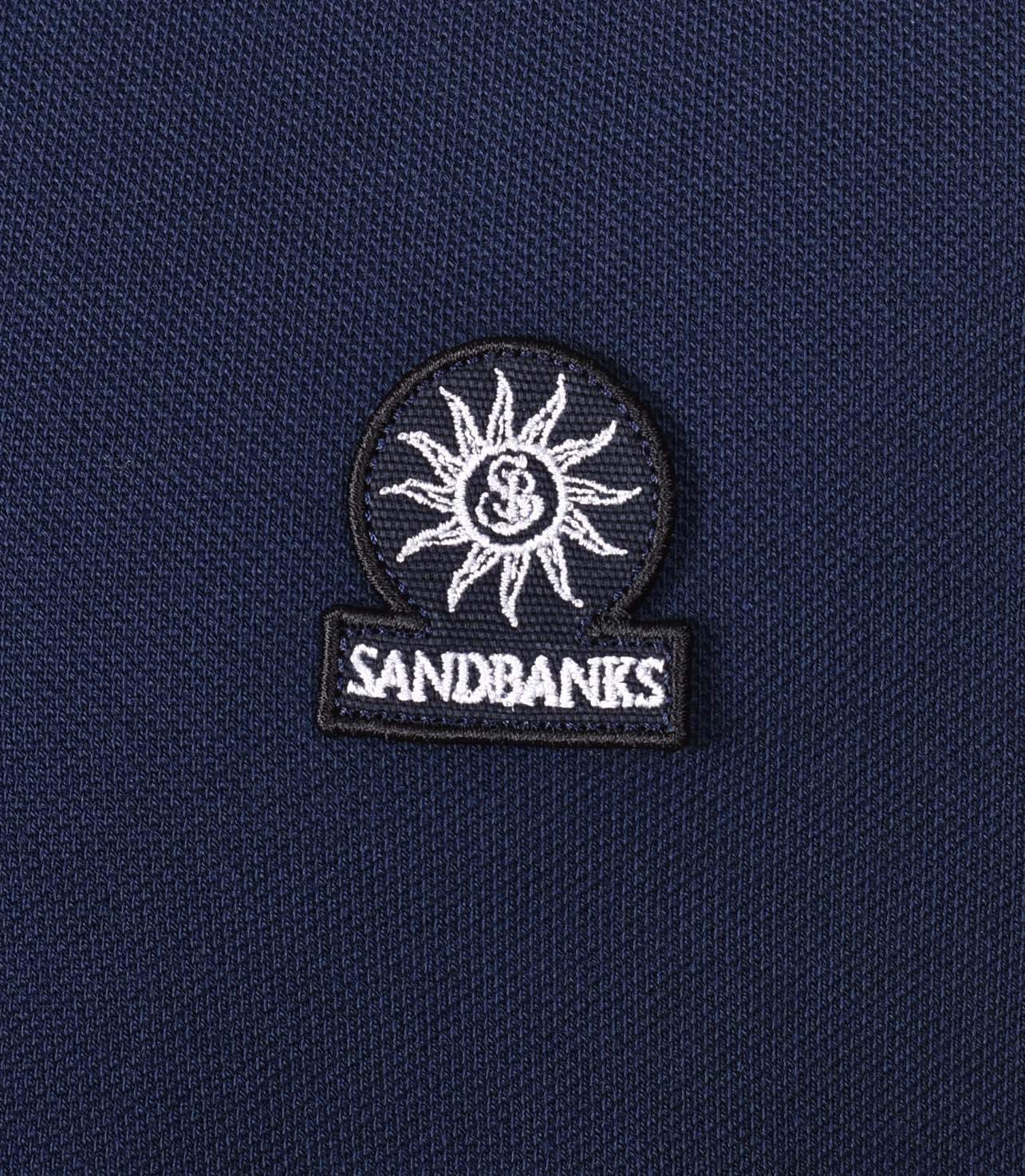 Short Sleeve Tipped Polo Shirt Navy