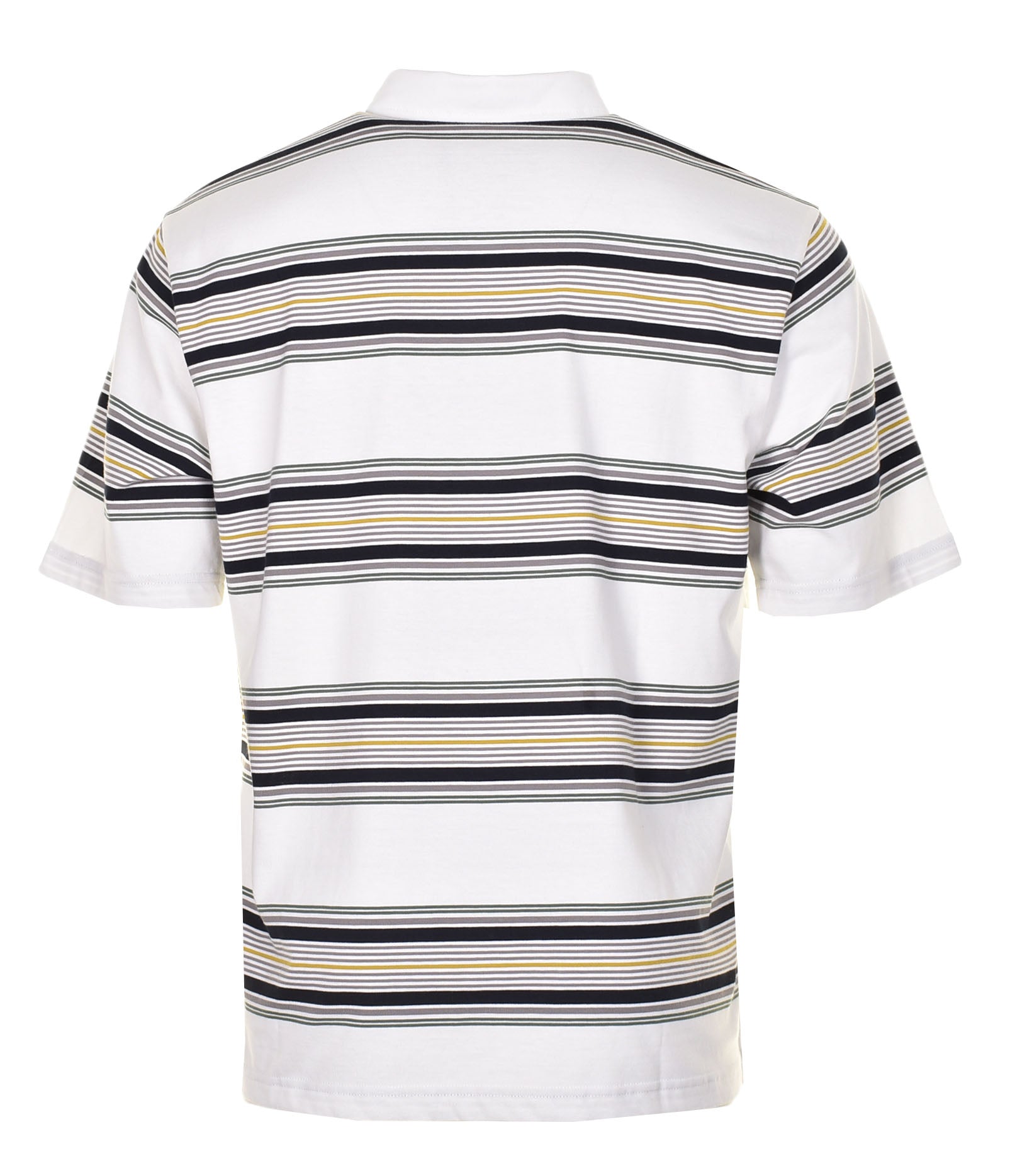 Short Sleeve Gaines Rugby Shirt Striped Wax