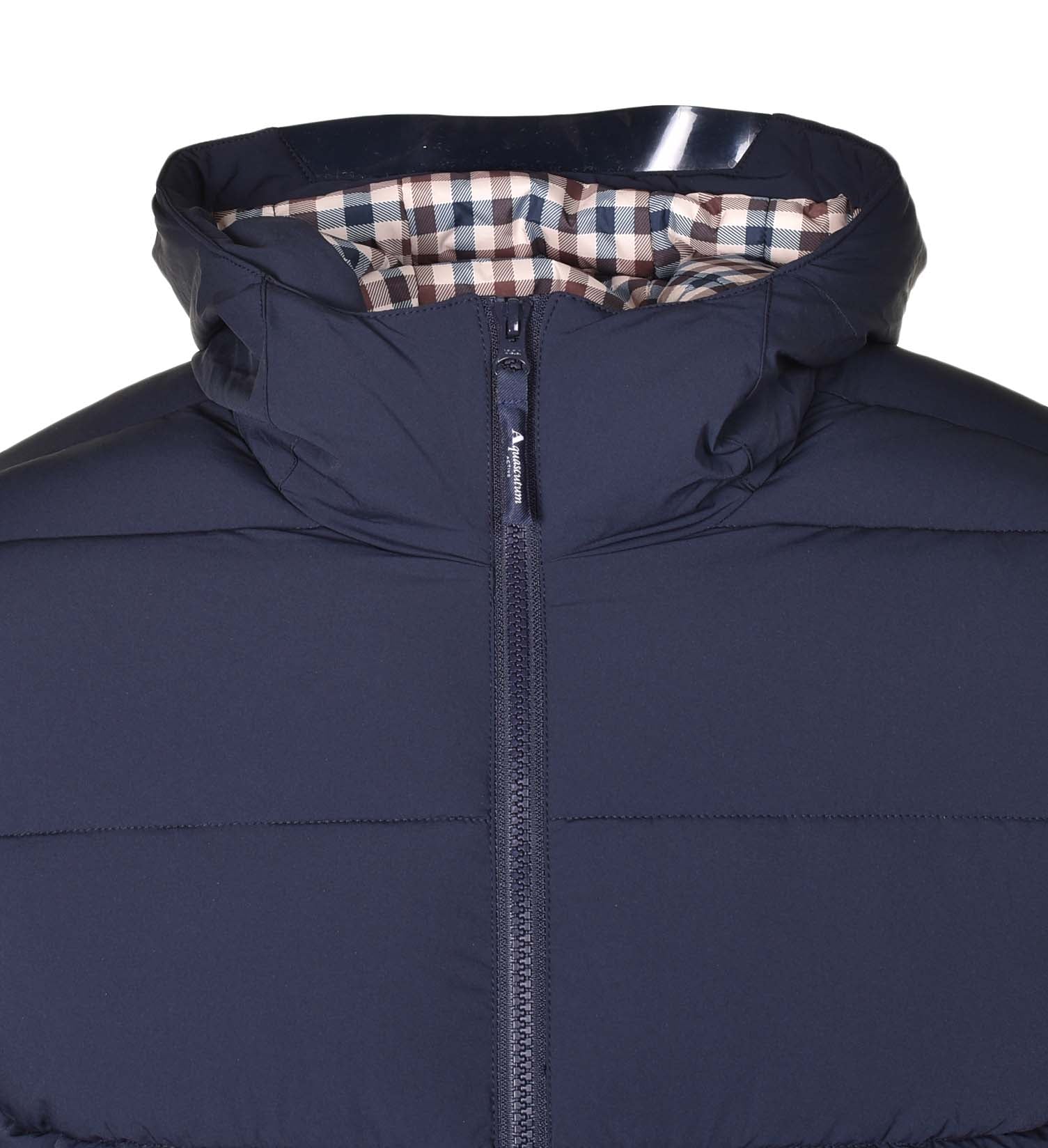 Active Peak Hooded Puffer Jacket Navy