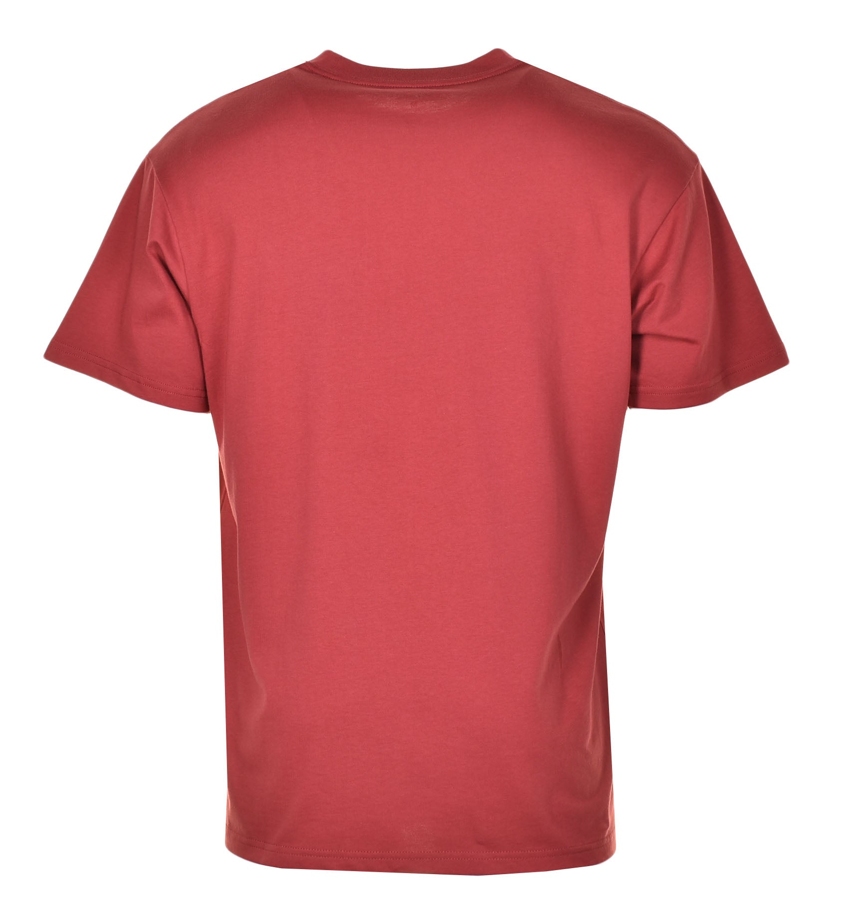 Short Sleeve Amour Pocket T Shirt Red