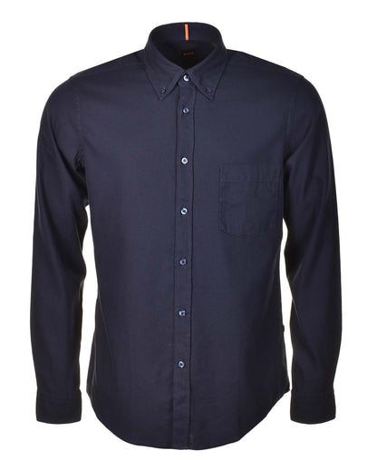 Rickert M Long Sleeve Shirt 404 Navy