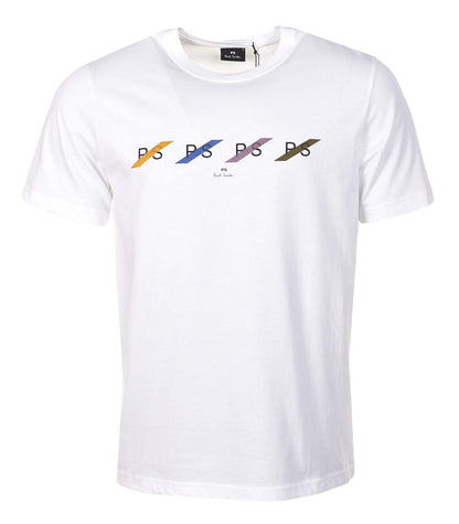 Regular Fit PS Row T Shirt White