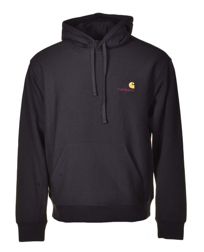 American Script Hoody Black