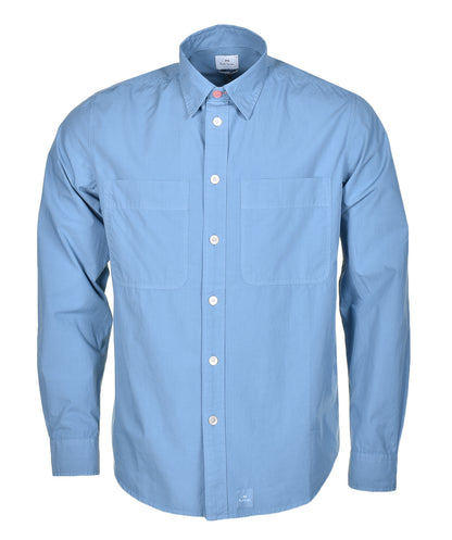 Casual Fit Shirt Greyish Blue