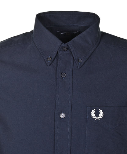 Long Sleeve Oxford Shirt Navy