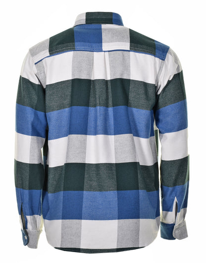 Long Sleeve Lyman Check Shirt Discovery Green