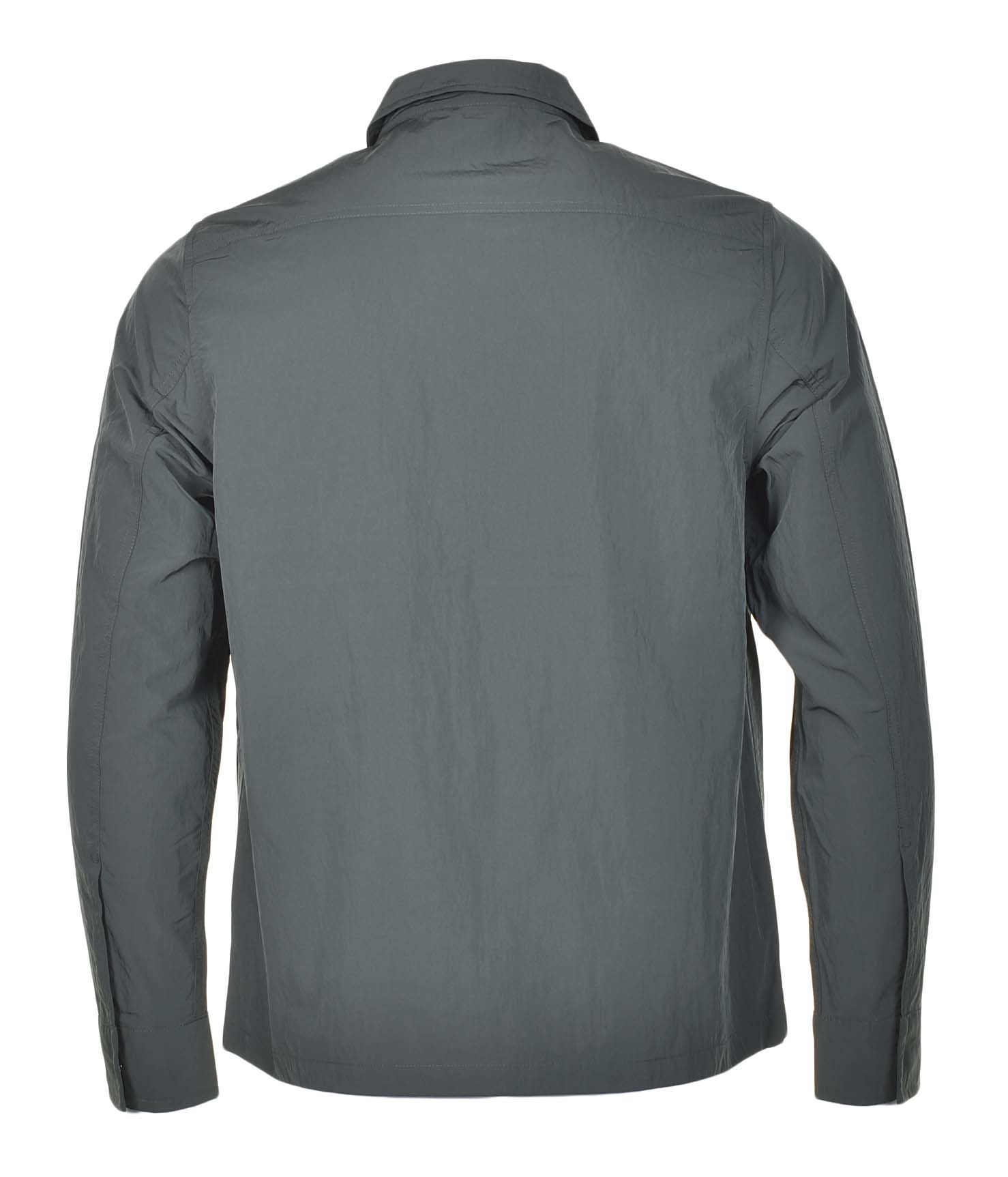 Zip Through Overshirt Court Green