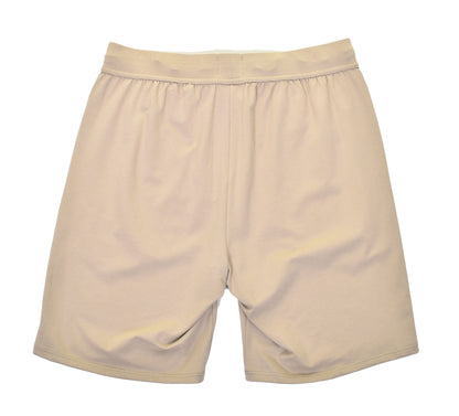 Unique Shorts Dark Beige