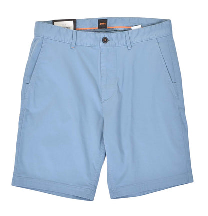 Chino Slim Shorts Open Blue