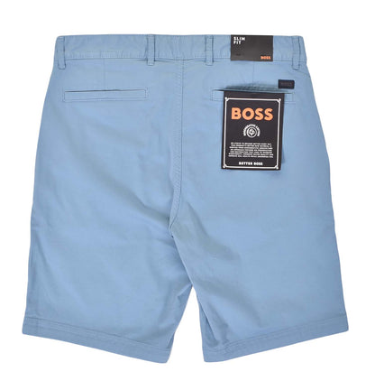 Chino Slim Shorts Open Blue