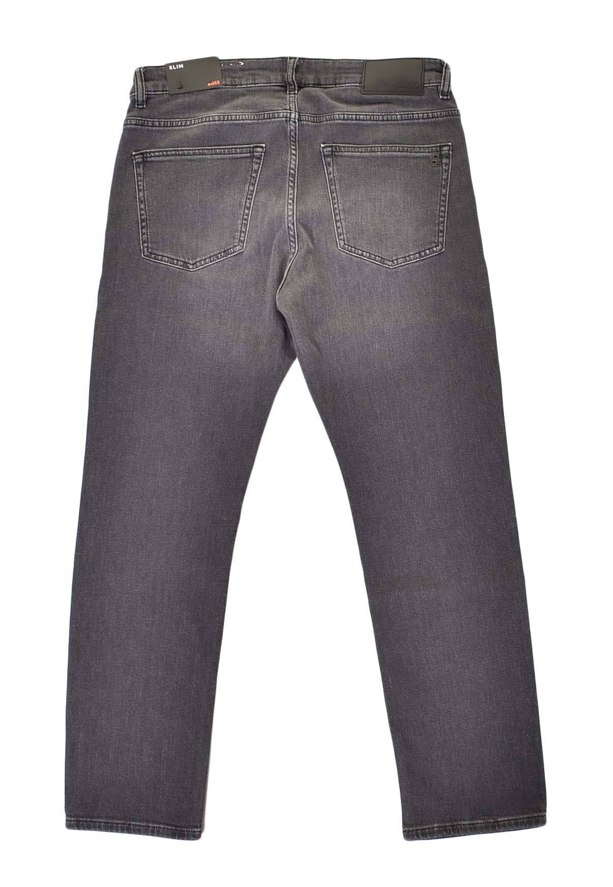 Delaware Slim Fit Stretch Jeans 040 Silver