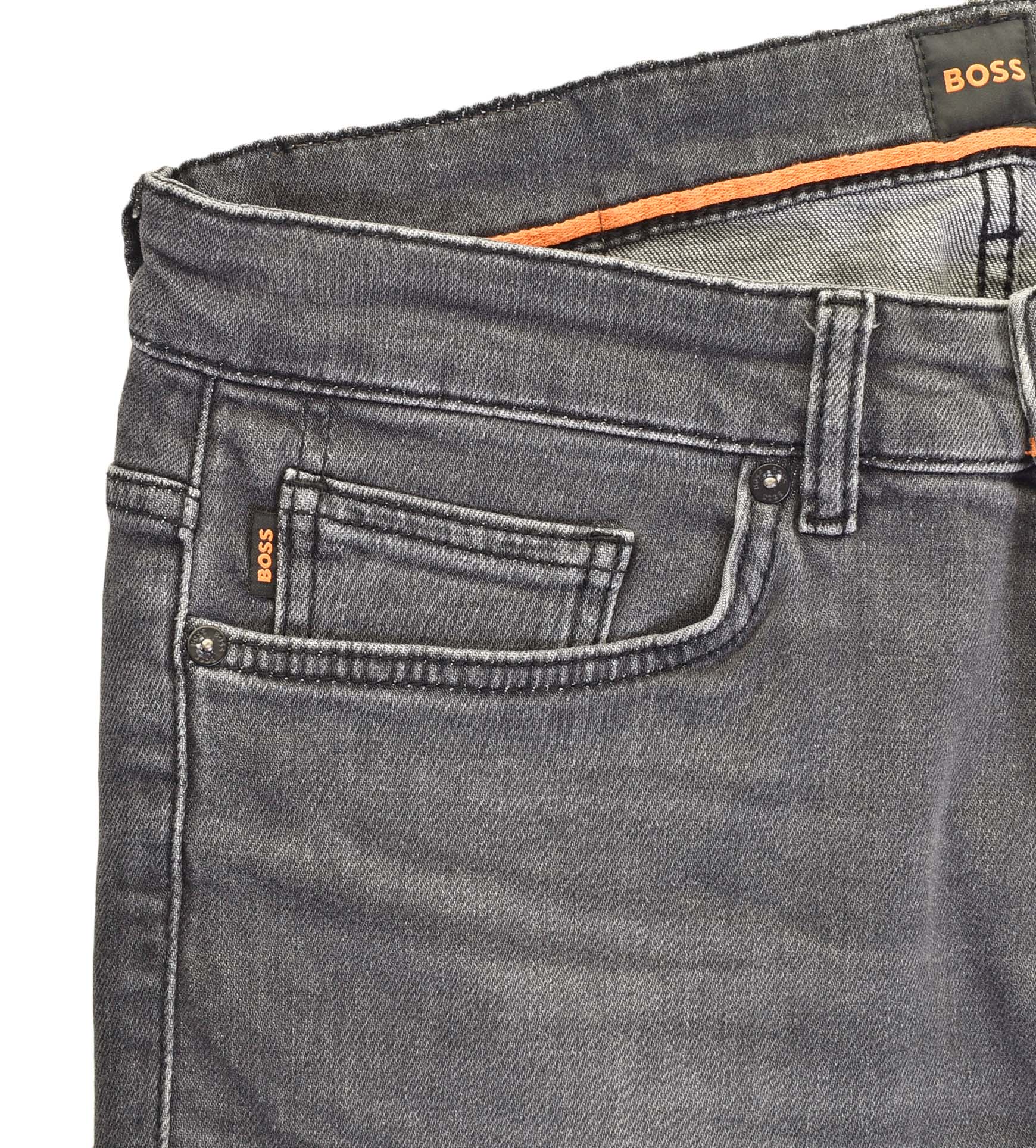 Delaware Slim Fit Stretch Jeans 040 Silver