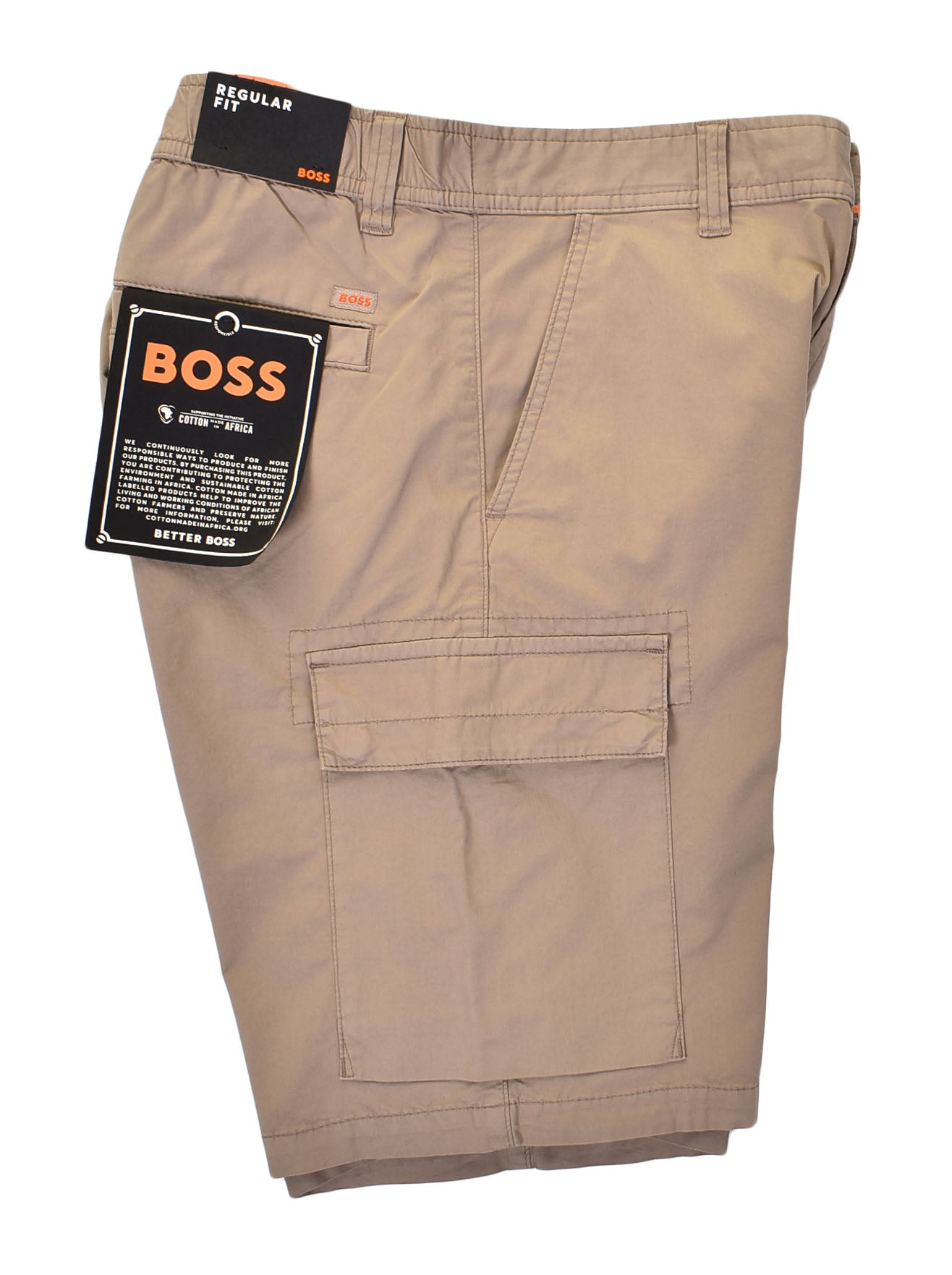 Sisla Regular Fit Cargo Shorts Open Brown