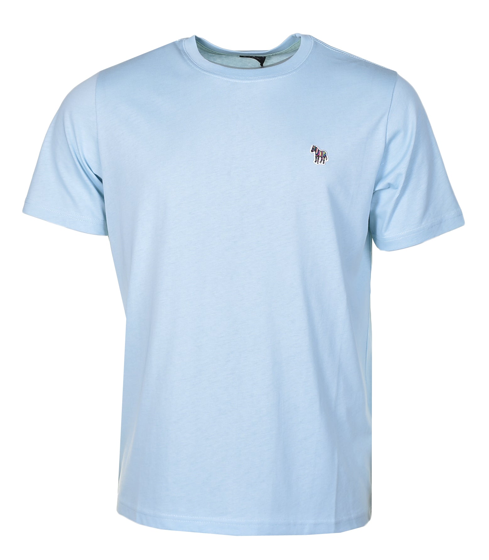 Regular Fit Zebra T Shirt 41E Sky Blue