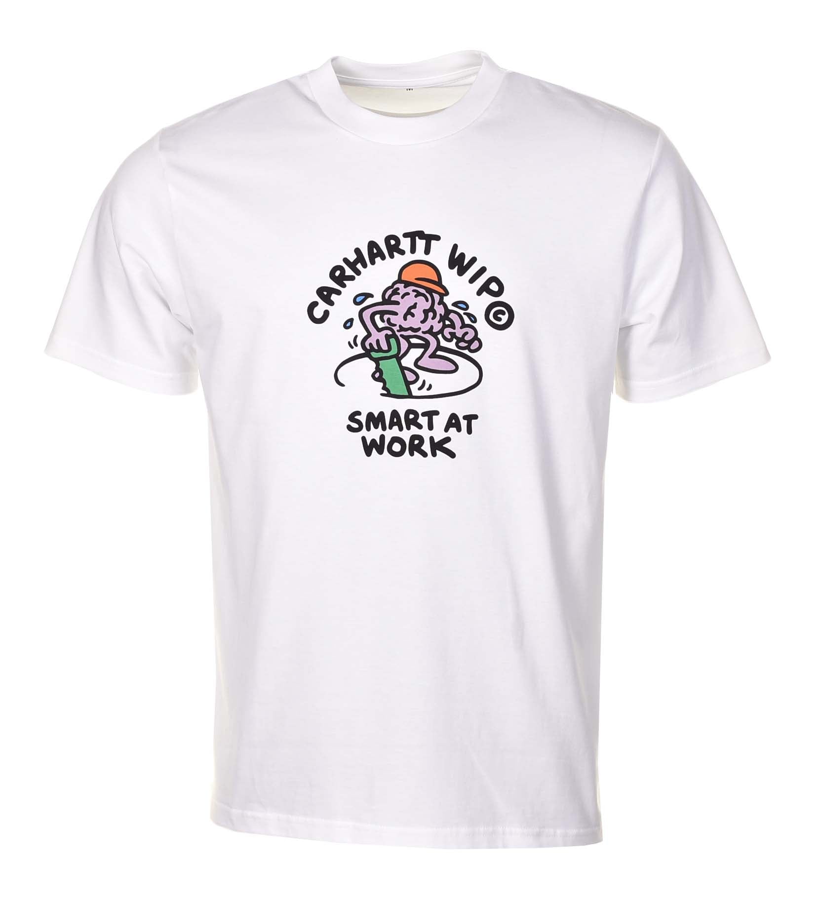 Short Sleeve Smart T Shirt White