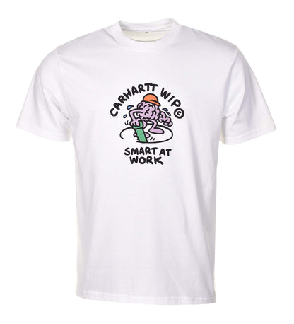 Short Sleeve Smart T Shirt White