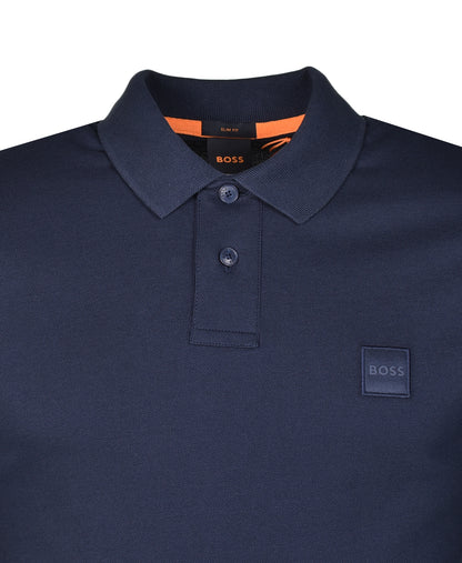 Passenger Short Sleeve Polo Shirt Dark Blue