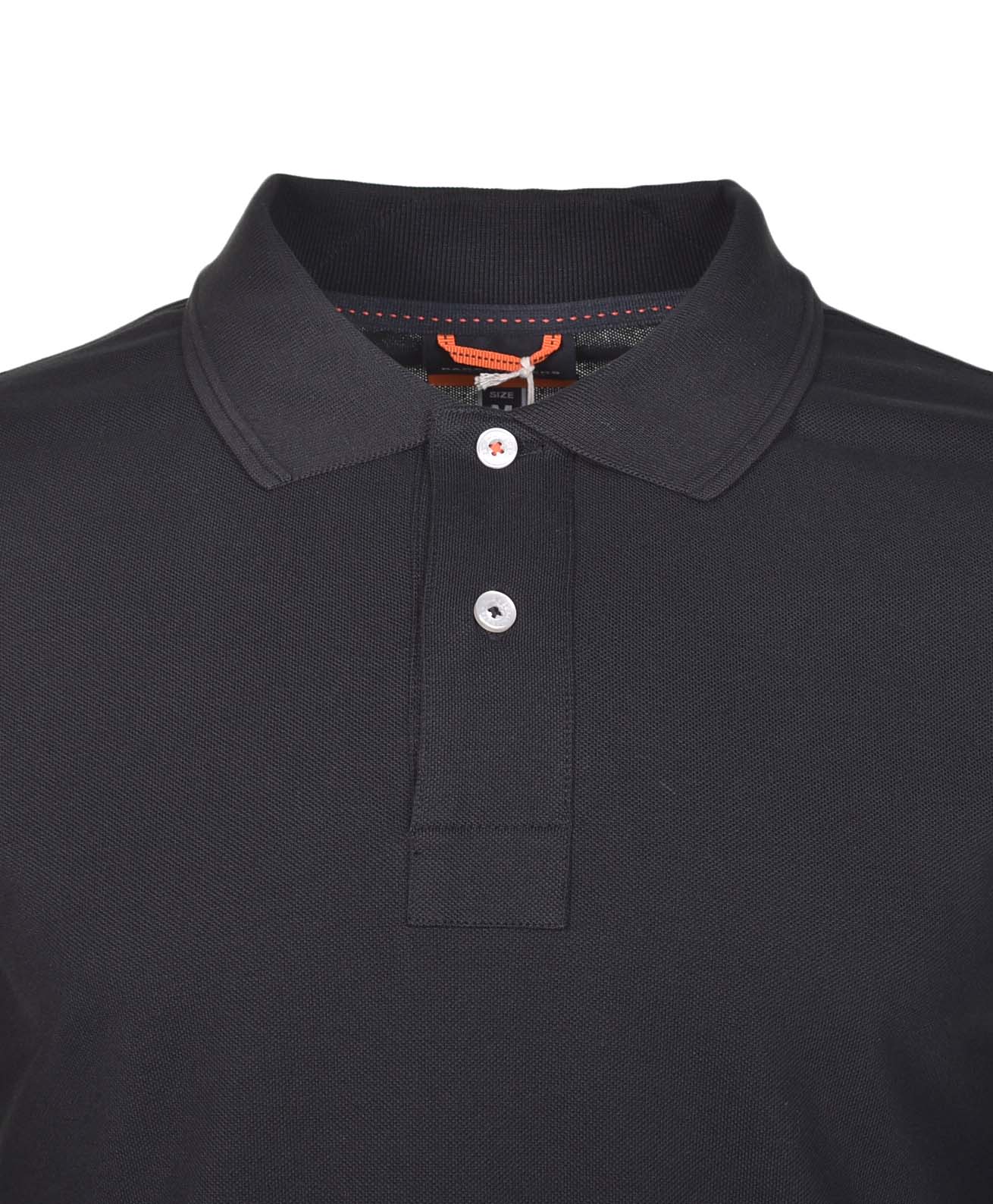 Oberon Long Sleeve Polo Black