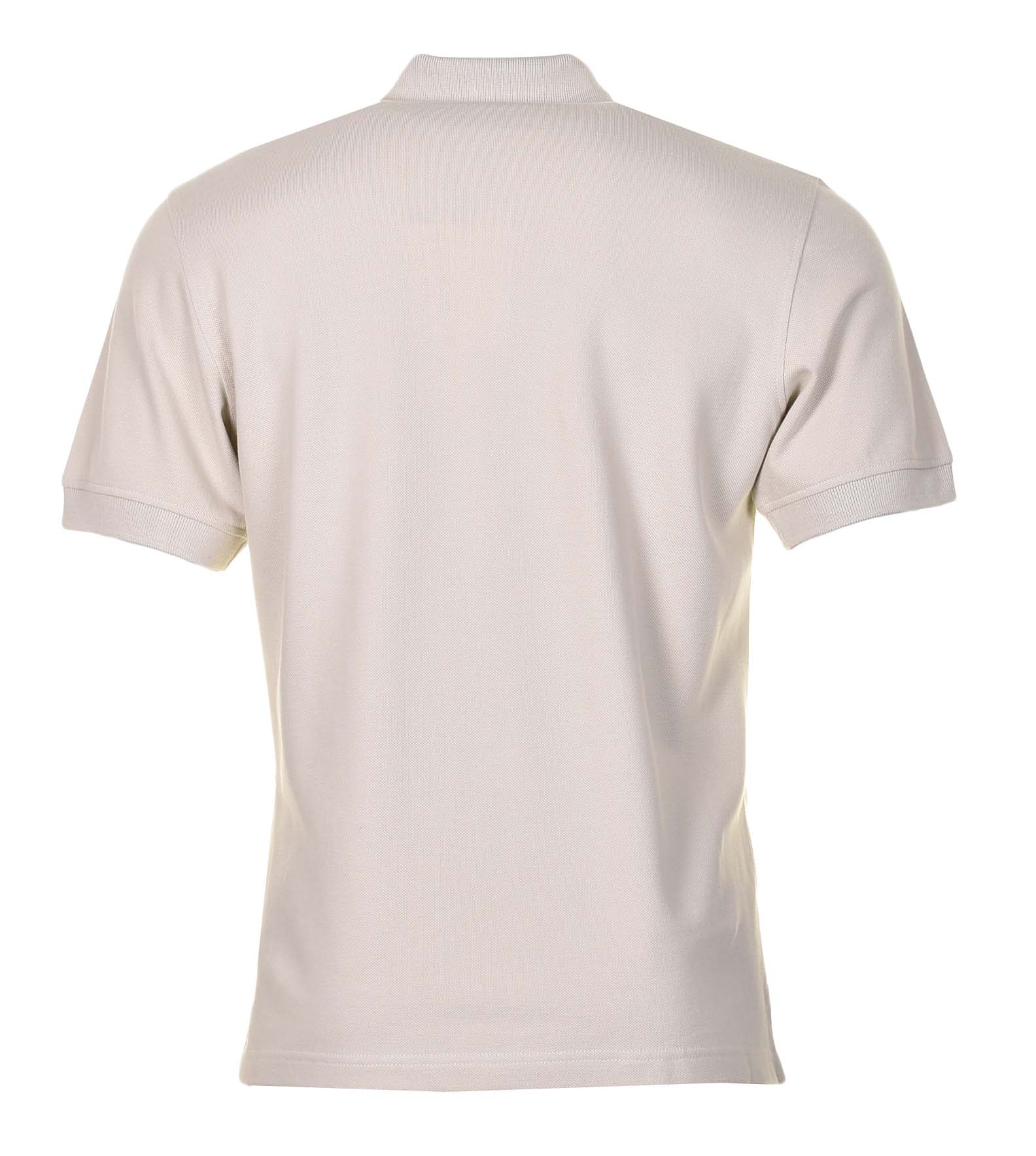 Short Sleeve Polo Shirt Stone Beige